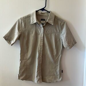 Patagonia sun protection hiking shirt button up 2 xs